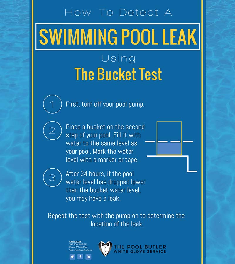 Swimming Pool Maintenance Tips Detecting A Pool Leak The Pool Butler